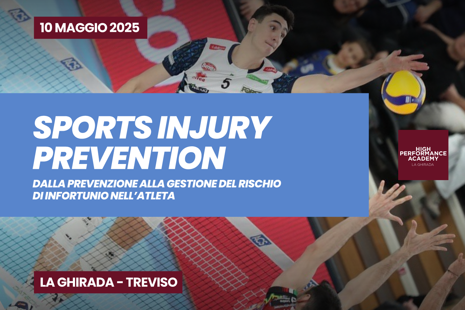 SPORTS INJURY PREVENTION - 10 Maggio 2025